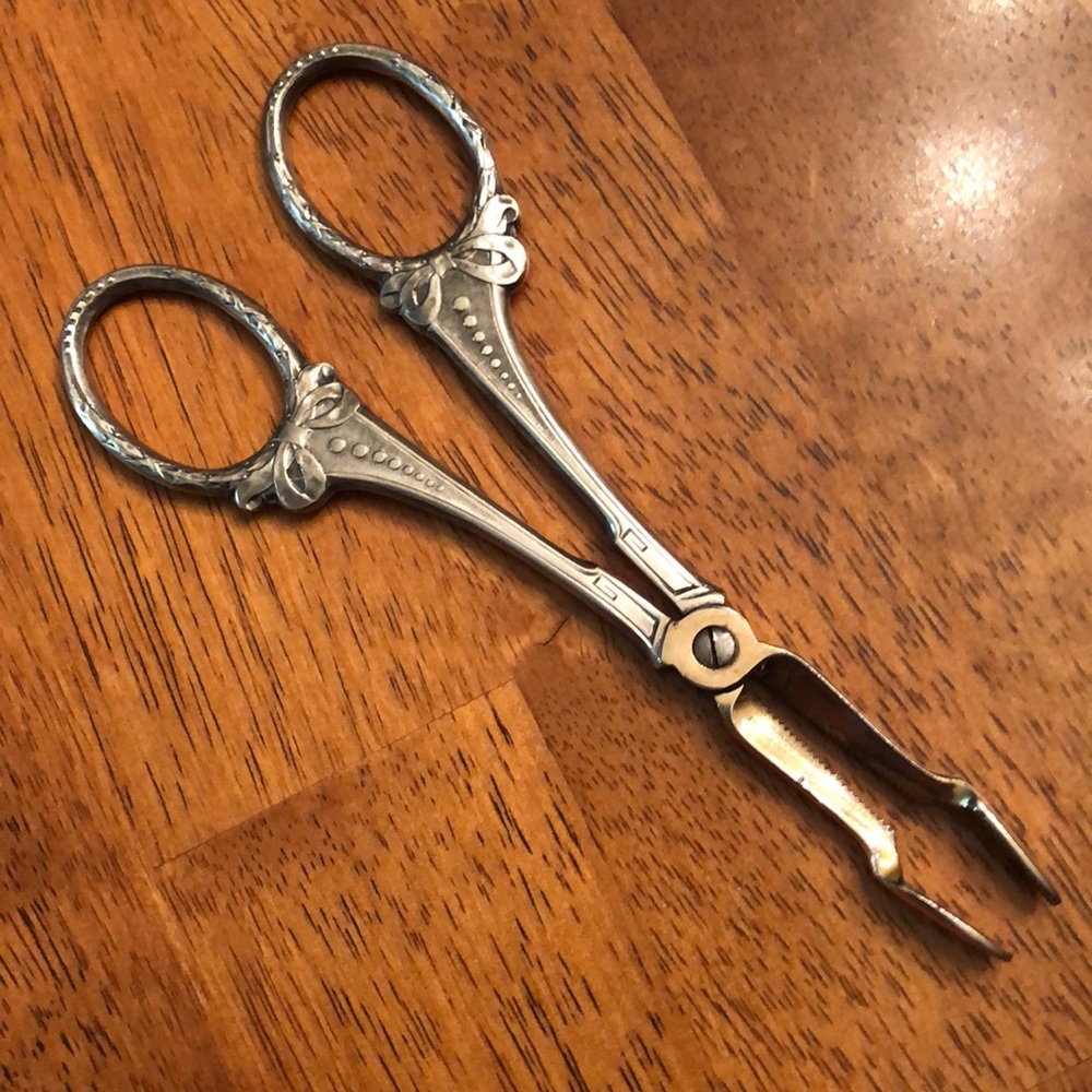 Antique French Sugar Tongs